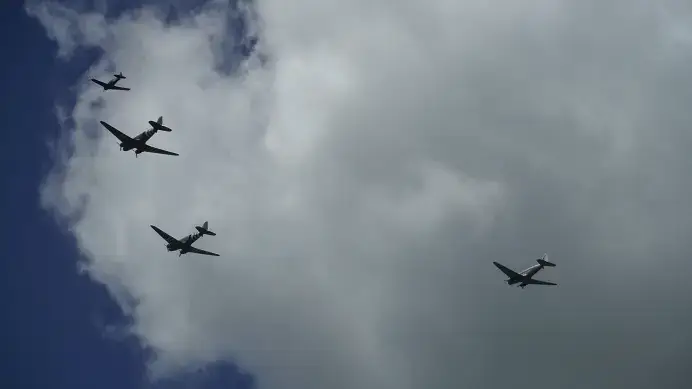70e anniversaire du débarquement en Normandie - vue 2